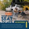 imageGCI OUTDOOR Kickback Rocker Camping Chair  Portable Folding Rocking Chair with Durable Armrests Drink Holder ampamp Relaxed Lowered Seat for Comfort  Loden GreenGrey