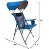 imageGCI Outdoor Comfort Pro Rocker Collapsible Rocking Chair ampamp Outdoor Camping Chair Indigo BlueSaybrook Royal Blue