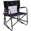 imageGCI Outdoor FirePit Rocker LowRide Outdoor Rocking Chair with Beverage HolderBlack