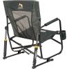 imageGCI Outdoor FirePit Rocker LowRide Outdoor Rocking Chair with Beverage HolderHunter Topo