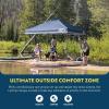 imageGCI Outdoor LevrUp Pop Up Canopy Tent 10x10 NavyMercury Gray