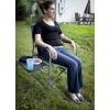 imageGCI Outdoor SlimFold Event Outdoor Folding Chair Camping Chair With Side TableRoyal Blue