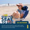 imageGCI Outdoor Waterside SunShade Backpack Beach Chair with Canopy ShadeRoyal Blue