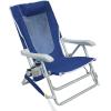 imageGCI Outdoor Waterside SunShade Backpack Beach Chair with Canopy ShadeRoyal Blue