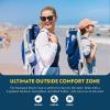 imageGCI Outdoor Waterside SunShade Backpack Beach Chair with Canopy ShadeRoyal Blue