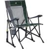 imageGCI Outdoor Comfort Pro Rocker Collapsible Rocking Chair ampamp Outdoor Camping Chair Indigo BlueHunter Green