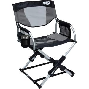 imageGCI Outdoor Pico Arm Chair Outdoor Folding Camping Chair With Carry BagMercury Grey